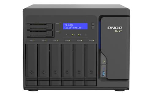 QNAP 8-Bay QuTS hero NAS, built-in  CATEGORY E (TS-H886-D1622-16G)