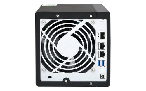 QNAP TS-431KX-2G 4-bay AL-214 2G NAS Quad core 1.7GHz 2GB DDR3L SODIMM RAM max 8GB SATA 6Gb/s 1x 10GbE SFP+ LAN 2x GbE LAN (TS-431KX-2G)