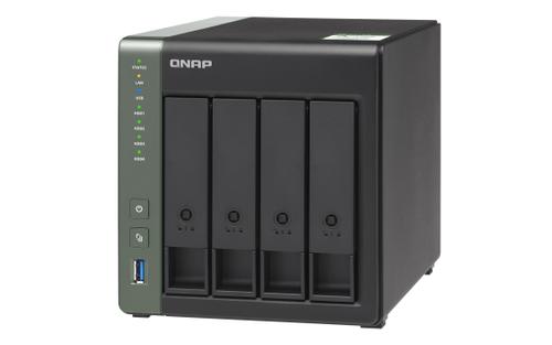 QNAP TS-431KX-2G 4-bay AL-214 2G NAS Quad core 1.7GHz 2GB DDR3L SODIMM RAM max 8GB SATA 6Gb/s 1x 10GbE SFP+ LAN 2x GbE LAN (TS-431KX-2G)
