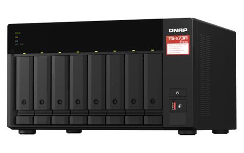 QNAP TS-873A-8G 8 BAY 2.2GHZ 4C/8T 8GB DDR4 2X 2.5GBE OPT 10GBE EXP EXT (TS-873A-8G)