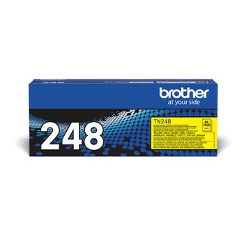 BROTHER TN248Y - Yellow - original - box - toner cartridge - for P/N: DCPL3520CDWE,  DCPL3520CDWRE1,  HLL3220CWRE1,  MFCL3740CDWE,  MFCL3740CDWRE1 (TN248Y)