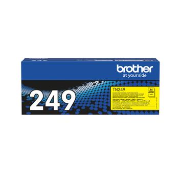 BROTHER TN249Y - Super High Yield - yellow - original - box - toner cartridge - for P/N: MFCL8340CDWRE1,  MFCL8390CDWRE1 (TN249Y)