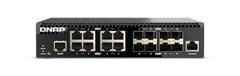QNAP QSW-M3216R-8S8T Managed Switch 16 port of 10GbE port speed 8 port SFP+ 8 port 10gbE RJ45 half-rackmount design