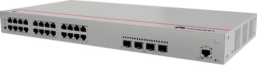 HUAWEI S220-24P4X 24x10/ 100/ 1000BASE-T ports 400W PoE+ 4x10GE SFP+ ports built-in AC power (98012376)