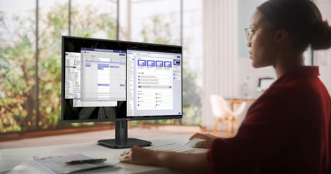 Philips 24" IPS, 100hz, 1ms Full-HD-oppløsning (1920x1080),  stereohøyttalere,  HDMI/VGA (24E1N1100A/00)