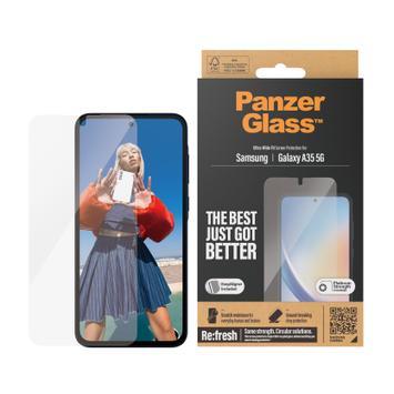 PanzerGlass skjermbeskyttelse for mobiltelefon - ultravid passform m. EasyAligner (7357)