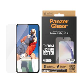 PanzerGlass PG Screen Protector Samsung Recycled glass New A54 5G UWF (7358)