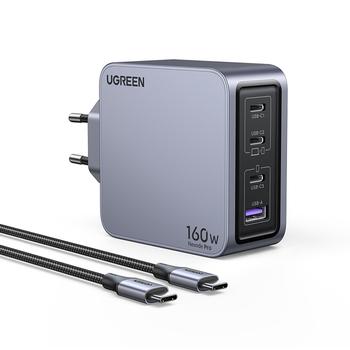 UGREEN Nexode Pro 160W GaN Charger with USB-C Cable (25877)