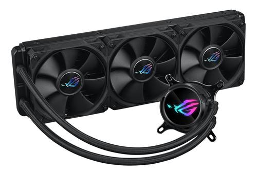 ASUS ROG Strix LC III 360 all-in-one CPU liquid cooler with 360 rotatable water block 7th gen V2 Asetek pump Premium ROG fans (90RC00T0-M0UAY0)