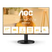 AOC Q27B3CF2 27inch 2560x1440 100Hz IPS Flat H/A 110mm 65W AdaptiveSync USB HUB SPEAKERS Low Blue Mode USB C HDMI 350cd/m2
