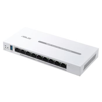 ASUS ExpertWiFi EBG19P 8-Port Gigabit PoE+ VPN Wired Router w. up to 3 WAN Ethernet Ports, 1 USB WAN (90IG08C0-MO3B00)