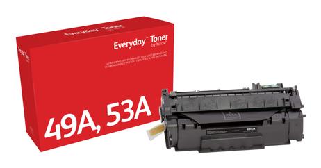 XEROX Everyday - svart - kompatibel - tonerpatron (alternativ for: HP Q5949A, HP Q7553A) (006R03665)