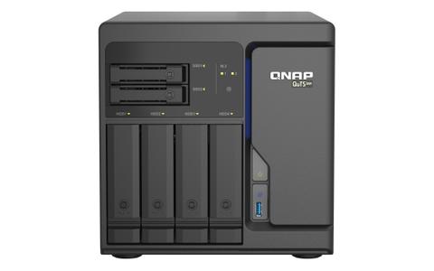 QNAP TS-H686-D1602-8G - NAS server - 6 bays - SATA 6Gb/s - RAID 0, 1, 5, 6, 10, 50, JBOD, 60 - RAM 8 GB - 2.5 Gigabit Ethernet - iSCSI support (TS-H686-D1602-8G)