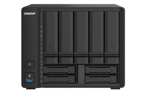 QNAP TS-932PX - NAS server - 9 bays - SATA 6Gb/s - RAID 0, 1, 5, 6, 10, 50, JBOD, 5 hot spare, 6 hot spare, 60, 50 hot spare, 10 hot spare, 1 hot spare, 60 hot spare - RAM 4 GB - Gigabit Ethernet / 2. (TS-932PX-4G)