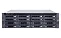 QNAP 16-Bay 3U Rackmount NAS Intel Xeon E-2236 6 cores/12 threads 3.4GHz processor 128GB ECC DDR4 ECC 16x2.5inch/3.5inch SATA