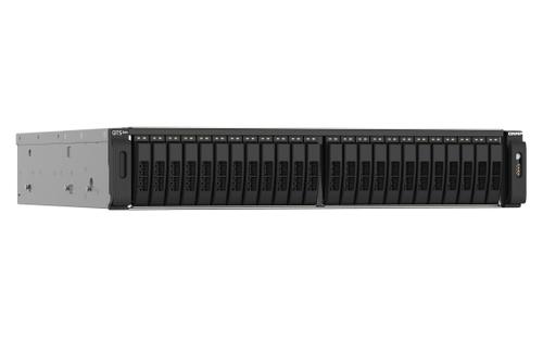 QNAP 24-Bay All-Flash NAS AMD EPYC 7302P 4xNVMe Gen3 256GB RDIMM ECCC DDR4 RAM 2x2.5GbE LAN 4x25Gb (TS-H2490FU-7302P-256G)
