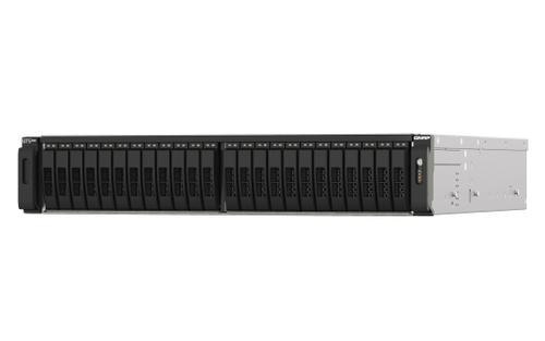QNAP 24-Bay All-Flash NAS AMD EPYC 7302P 4xNVMe Gen3 256GB RDIMM ECCC DDR4 RAM 2x2.5GbE LAN 4x25Gb (TS-H2490FU-7302P-256G)
