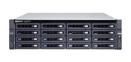 QNAP TS-H1677XU-RP - NAS server - 16 bays - rack-mountable - SATA 6Gb/s - RAID 0, 1, 5, 6, 10, 50, JBOD, 5 hot spare, 6 hot spare, 60, 10 hot spare, RAID TP - RAM 32 GB - Gigabit Ethernet / 10 Gigabit