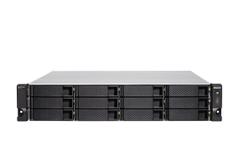 QNAP 12+6 Bay 2U NAS Intel Xeon D-1622 4cores/8threads 3.2GHz processor 32GB ECC DDR4 6x2.5inch 12x3.5inch SATA