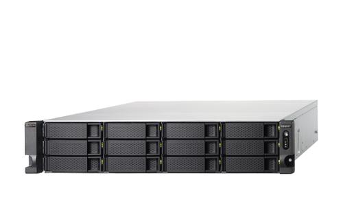 QNAP 12+6 Bay 2U NAS Intel Xeon D-1622 4cores/ 8threads 3.2GHz processor 32GB ECC DDR4 6x2.5inch 12x3.5inch SATA (TS-H1886XU-RP-R2-D1622-32G)