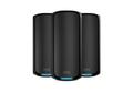 NETGEAR Orbi 970 Series Quad-Band WiFi 7, 3-Pack Quad-band (2.4 GHz / 5 GHz-1 / 5 GHz-2 / 6 GHz) Wi-Fi 6 (802.11ax) Zwart Intern