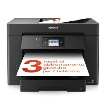 EPSON WorkForce WF-7835DTWF - multifunktionsprinter - farve (C11CH68404)