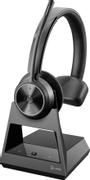 POLY Savi 7310-M Office - Savi 7300 series - Headset - On-Ear - DECT - kabellos - Schwarz - Zertifiziert für Microsoft Teams - Replaces Poly SKU 215202-05