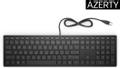 HP Pavilion 300 - Keyboard - USB - Belgium AZERTY - jet black (4CE96AA#AC0)