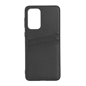 BUFFALO Back cover PU 2 card Samsung A33 5G Black (590094)