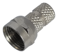 DELTACO F-connector twist-on, 5,6mm, RG-59, 2-pcs