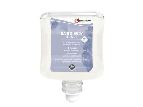 DEB Dusjsåpe SCJP 3i1 Refresh luxury 1L (CMW1L*6)