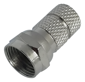 DELTACO F-connector twist-on, 7mm, 2-pcs (R00150028)