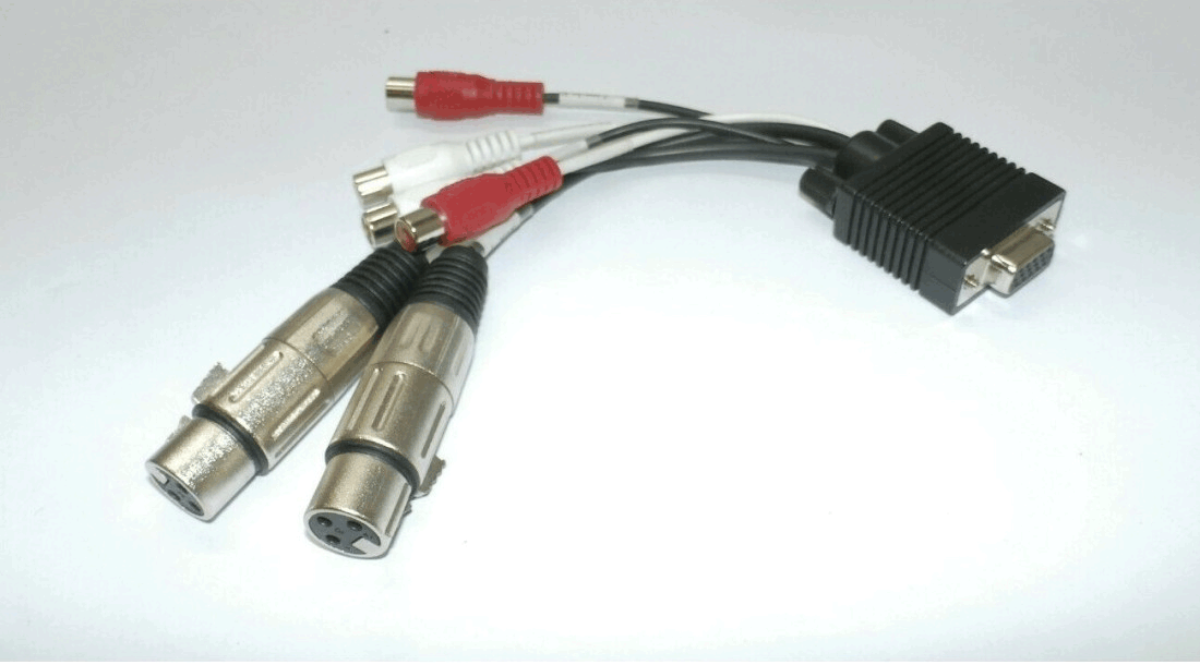 DATAPATH Analog audio input cable for (AV-CABLE)