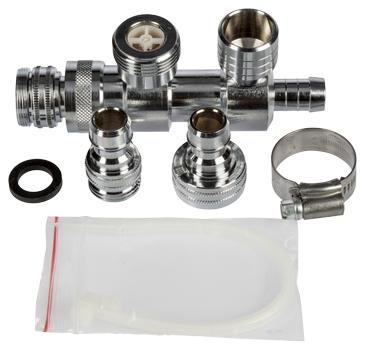 Nordic Quality Dubbel vattenkoppling 3/4" (352194)