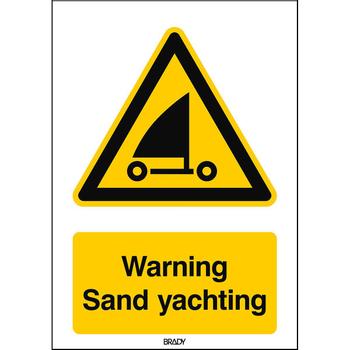 BRADY ISO Safety Sign - Warning (W/W059/EN502/PP-148X210-1)