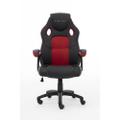 RAPTOR GAMING Gaming Chair GS-40 Compact, PU+Fabric, Black/Red