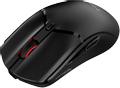 HyperX Pulsefire Haste 2 Mini trådløs gamingmus (sort) 2.4GHz, bluetooth, 26000 DPI, 59g, 6 knapper, opptil 100 timers batteritid