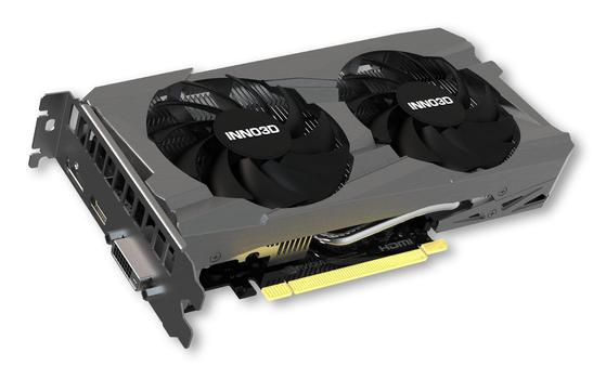 INNO3D GeForce RTX 3050 Twin X2 V2 8GB GDDR6 1xDP 1xHDMI 1xDVI (N30502-08D6-1711VA41)