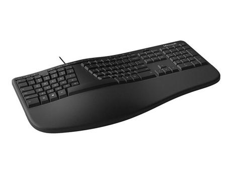 Microsoft Ergonomic Keyboard - for virksomhet - tastatur - svart (LXN-00009)