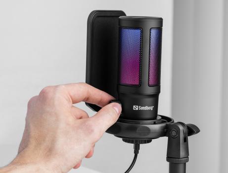 SANDBERG Streamer USB Microphone RGB (126-39)