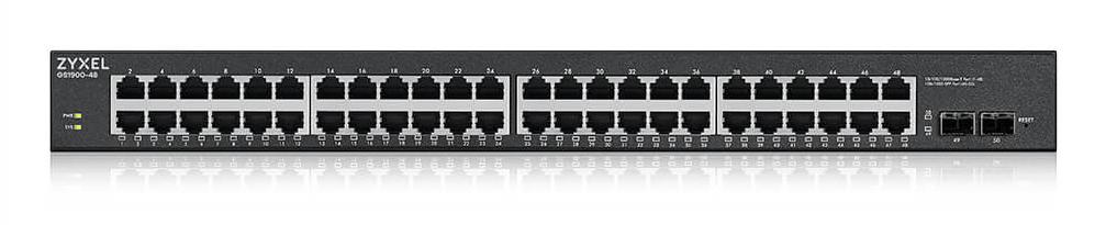 ZYXEL GS1900-48v2 48-port GbE L2 Smart Switch (GS190048HPV2-EU0101F)