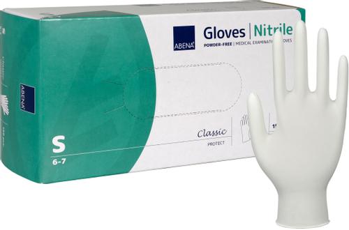 ABENA Handske Nitril Pudfri S vi.150 (290412)