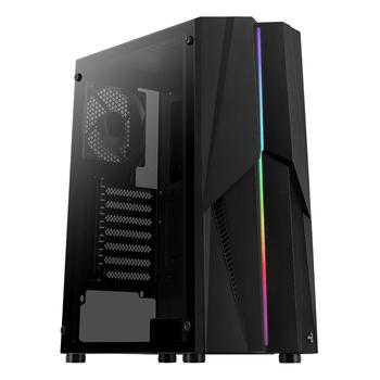 AEROCOOL Mecha Midi Tower Black (MECHA-G-BK-V1)
