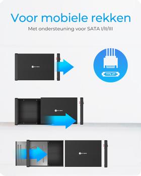 ICY BOX External Enclosure IB-525-U3 For one 5.25" SATA drive (IB-525-U3)