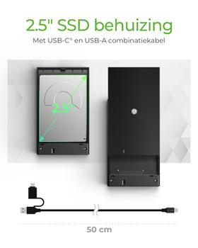 ICY BOX IB-200T-C3 USB 3.2 Gen 1 Type-C housing (60960)