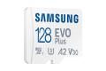 SAMSUNG EVO PLUS microSD 128GB 2024 incl. SD Adapter memory card UHS-I U3 Full HD & 4K UHD 160 MB/s read (MB-MC128SA/EU)