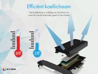ICY BOX PCIe extension card with M.2 M-Key socket for one M.2 NVMe SSD (IB-PCI214M2-HSL)