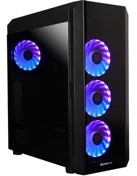 CHIEFTEC Scorpion III case with A-RGB fans ATX Black (GL-03B-UC-OP)