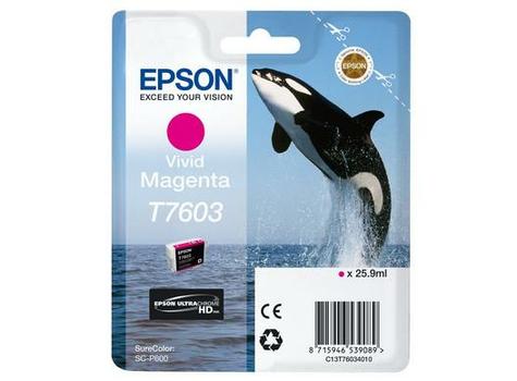 EPSON Ink UltraChrome HD T76034N10 Vivid Magenta (C13T76034N10)