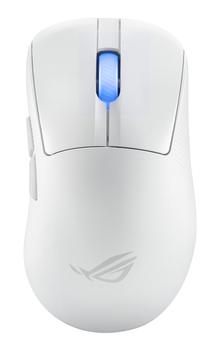 ASUS ROG KERIS II Wireless ACE AimPoint White Gaming Mouse (90MP03N0-BMUA10)